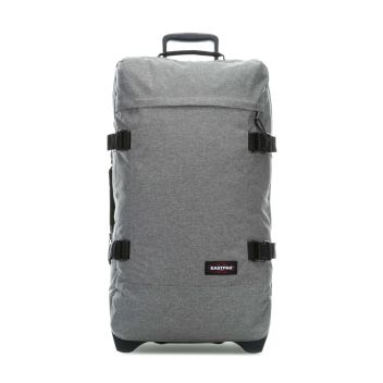 Eastpak Tranverz L Travel bag with wheels light grey