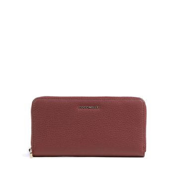 Coccinelle Metallic Soft Wallet brown