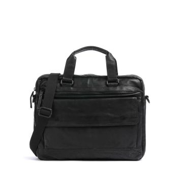 Spikes & Sparrow Apache Briefcase black