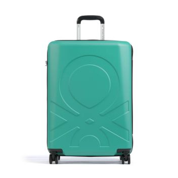 Delsey Paris x United Colors of Benetton Fabrica Spinner (4 wheels) green