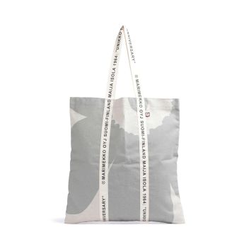 Marimekko Unikko Carrier Midi Tote bag grey