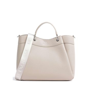 Armani Exchange Wave L Handbag beige