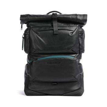 Piquadro Corner 2.0 Rolltop backpack black