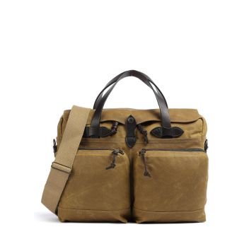 Filson Tin Cloth 24 Hour Briefcase ochre