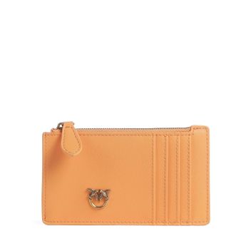 Pinko Airone Credit card holder orange