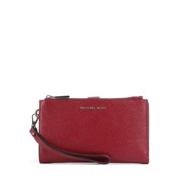 Michael Kors Jet Set Wallet dark red