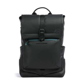 Piquadro Corner Special Rolltop backpack black