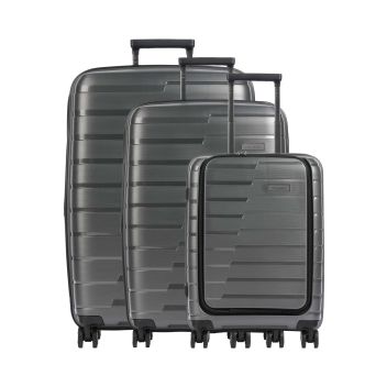 Travelite Air Base Suitcase set (4 wheels) anthracite