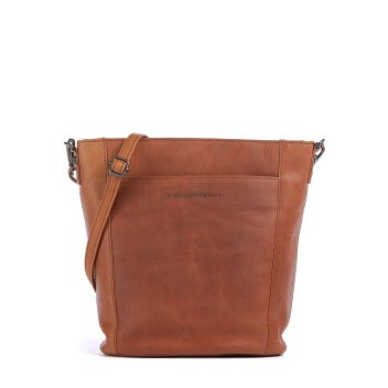 The Chesterfield Brand Wax Pull Up Cow Moore Bucket bag cognac