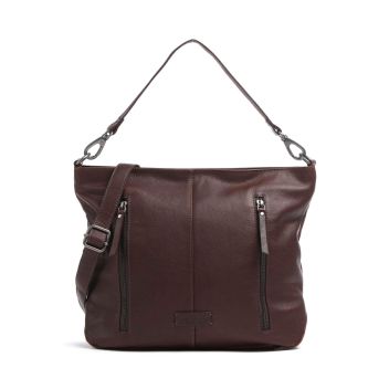 Jack Kinsky Montreal 24N Hobo bag dark brown