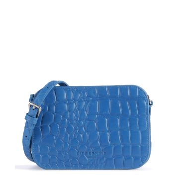 Liebeskind Luka Croco Crossbody bag blue