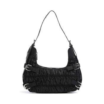 Núnoo Recycled Nylon Alaska Hobo bag black