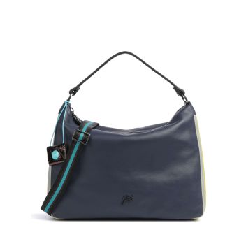 Gabs Stripes Calliope Hobo bag dark blue
