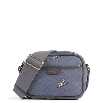 Radley London Heirloom Ski Dog Crossbody bag blue-grey