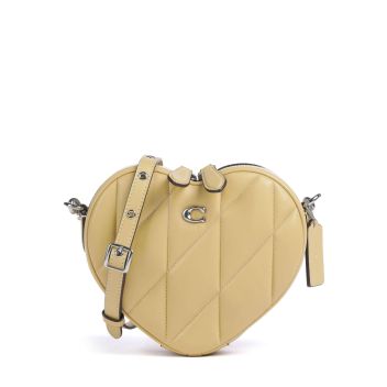 Coach Heart Crossbody bag yellow