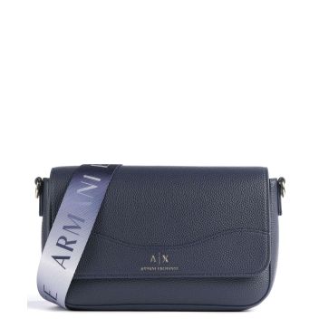 Armani Exchange Wave Crossbody bag dark blue