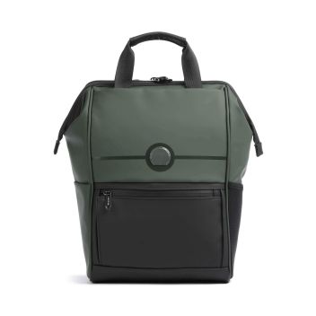 Delsey Paris Turenne Soft Backpack dark green