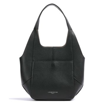 Liebeskind Lilly Heavy Pebble M Hobo bag black