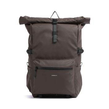 Sandqvist Stream Ruben 2.0 Rolltop backpack dark brown