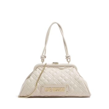Love Moschino Quilted Shoulder bag beige
