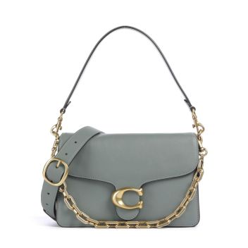 Coach Tabby Soft Chain Shoulder bag greygreen