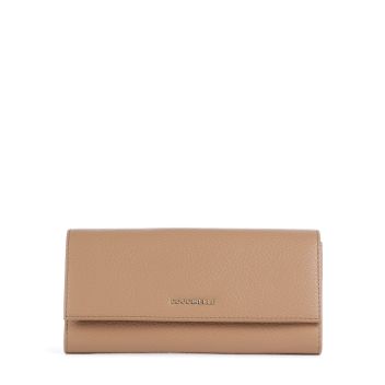 Coccinelle Metallic Soft Wallet light brown