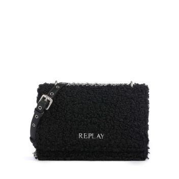 Replay Shoulder bag black