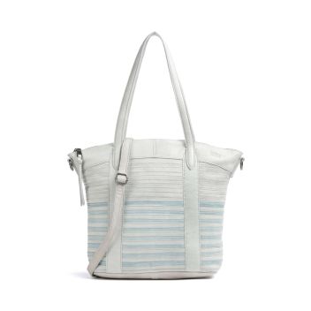 FredsBruder Good Mood Tote bag grey/blue