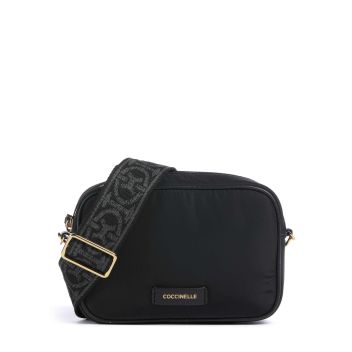 Coccinelle Tebe Nylon Puffy Crossbody bag black