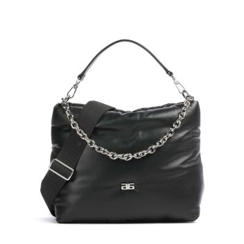 Abro Piuma_Lucido Puffer Hobo bag black