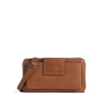 The Chesterfield Brand Cow Wax Pull Up Taipei Wallet cognac