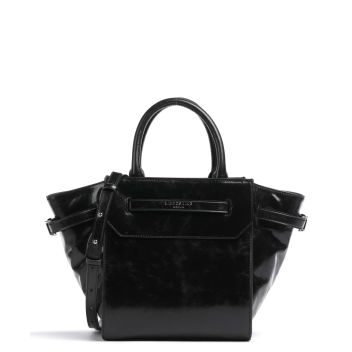 Liebeskind Lora Paper Touch Crinkle M Handbag black