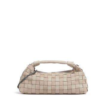 Núnoo Braided Dandy Handbag beige
