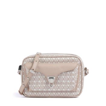 Coccinelle Beat Monogram Crossbody bag white