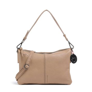 FredsBruder Take A Smile Crossbody bag light brown