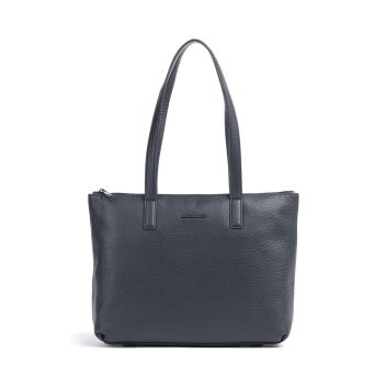 Mandarina Duck Mellow Leather Tote bag dark blue