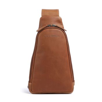 The Chesterfield Brand Wax Pull Up Cow Bowey Sling bag cognac