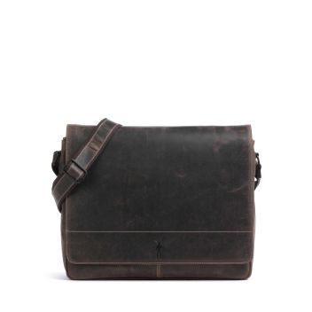 Jack Kinsky Baltimore 5 Messenger bag dark brown