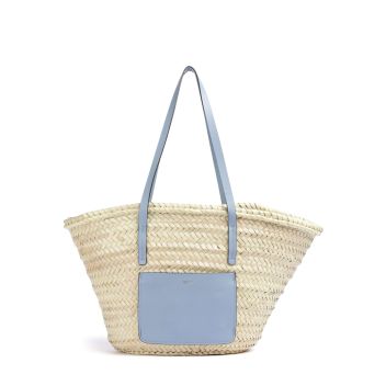 Abro Dalia Gemma Tote bag beige/blue