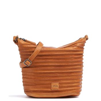 FredsBruder Riffellinchen Crossbody bag cognac