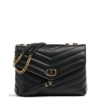 Twinset Dreamy Leather Shoulder bag black
