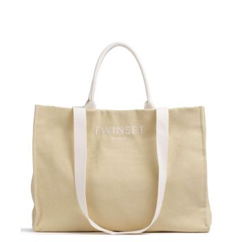 Twinset Tote bag vanilla yellow