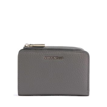 Coccinelle Metallic Soft Wallet grey
