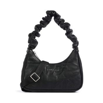 Lancaster Actual Froissé Shoulder bag black