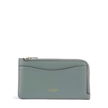 Coach New York Credit card holder greygreen