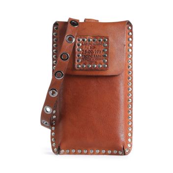 Campomaggi Phone bag cognac