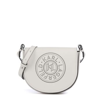 Karl Lagerfeld K/Circle Crossbody bag ivory