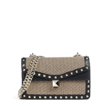 Steve Madden BCAVET Shoulder bag beige/black