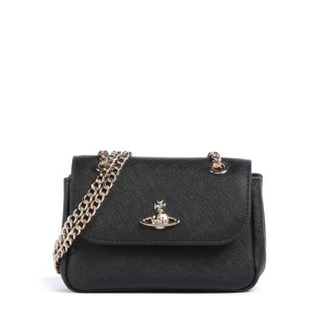 Vivienne Westwood Saffiano Shoulder bag black