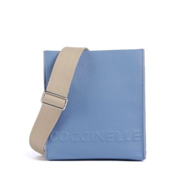 Coccinelle Myrtha Maxi Logo Crossbody bag blue